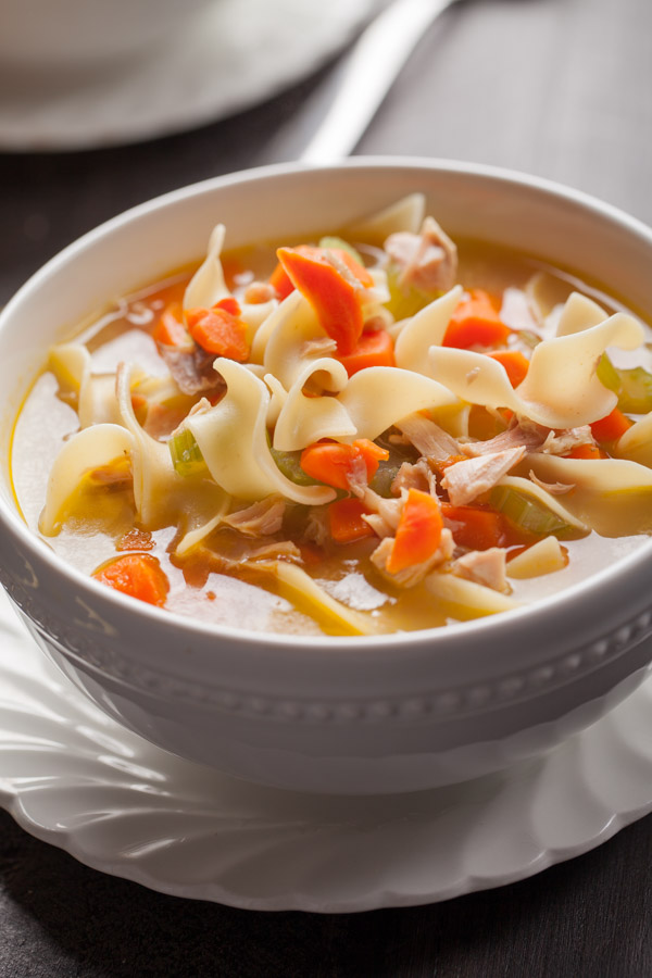 Homemade Turkey Noodle Soup - Home Baked Joy